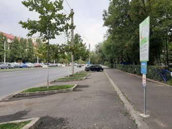 Pa bulevardul Constantin Brâncoveanu, parcările sunt mai mult goale