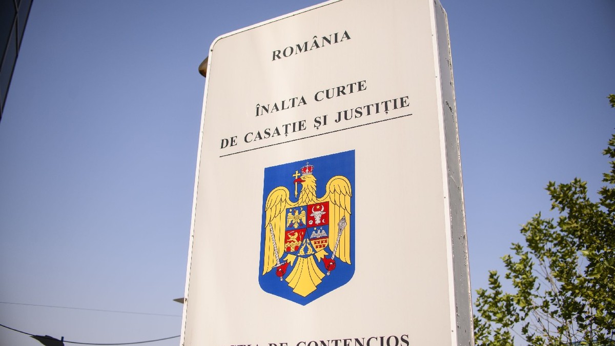 Imagine cu sigla Inaltei Curti de Casatie si Justitie (ICCJ)