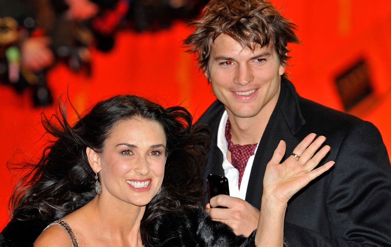 Demi Moore vrea un bebe de la Ashton Kutcher