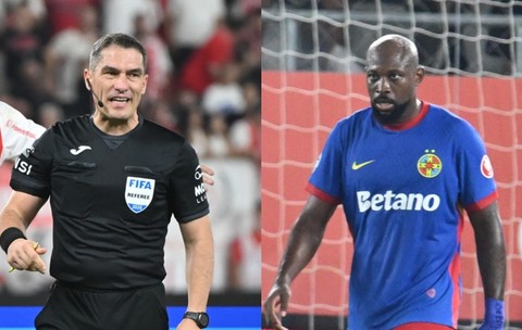 Arnold Garita, ironii la adresa lui Istvan Kovacs după Dinamo – FCSB 2-1. Cum l-a atacat pe arbitru