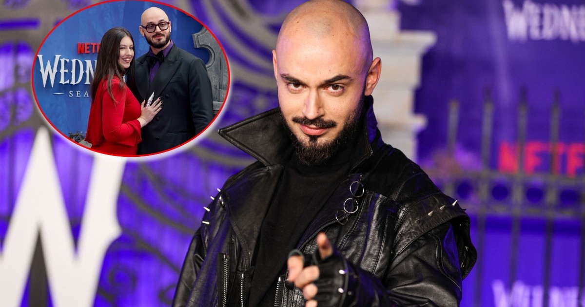 Actorul român Victor Dorobanțu a fost însoțit de iubita lui, Miruna Pînzaru, la premiera din Londra ce lui de-al doilea sezon al serialului „Wednesday” de pe Netflix