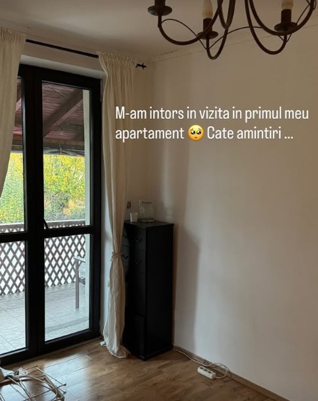 Cum arată primul apartament în care Laura Cosoi a locuit cu Cosmin Curticăpean. Actrița Ada Galeș se mutase în locul lor