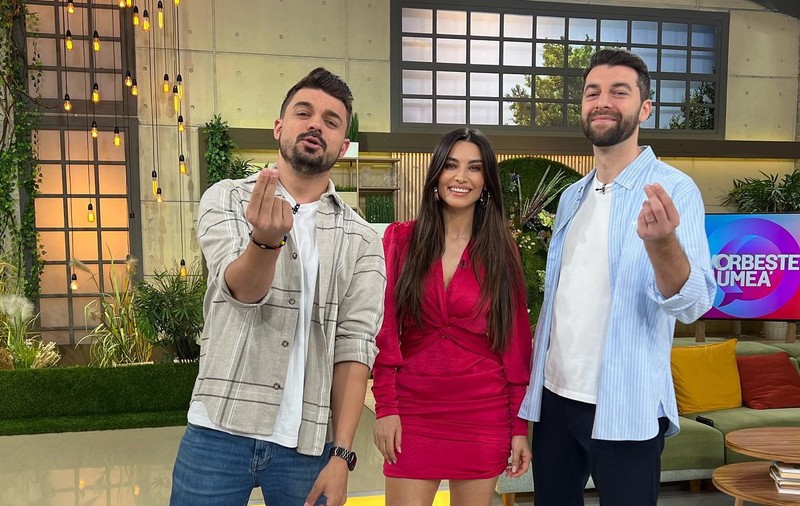 Ce spun Shurubel și Bogdan Ciudoiu despre colega lor, Lili Sandu. „Zici, «e Lili Sandu, vine cu niște arfe, n-are cum!».Cred că se și vede chestia asta”