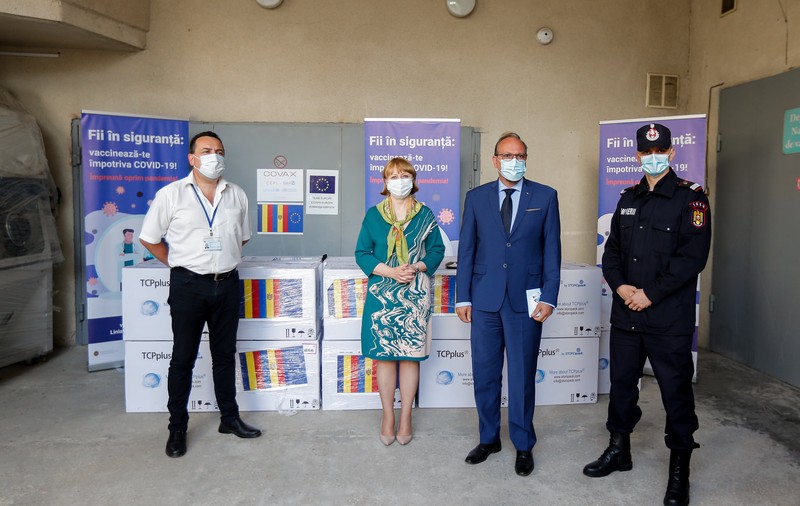 Maia Sandu: Datorită României am asigurat ţara cu vaccin anti-COVID