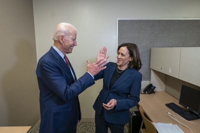 Kamala Harris, alături de Joe Biden FOTO: EPA