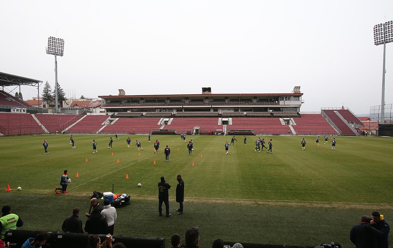 Protecție pentru gazonul Cluj Arena! Antrenamentele României și Muntenegrului, pe stadionul CFR-ului, ”Dr. Constantin Rădulescu”