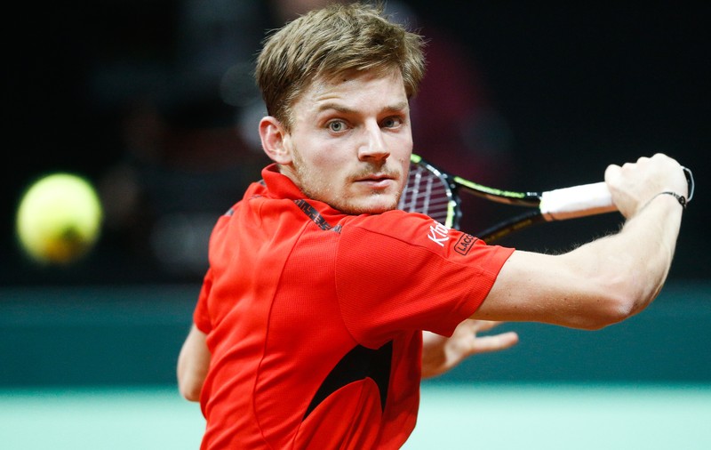 David Goffin va fi liderul echipei Belgiei pentru finala Cupei Davis cu Franța