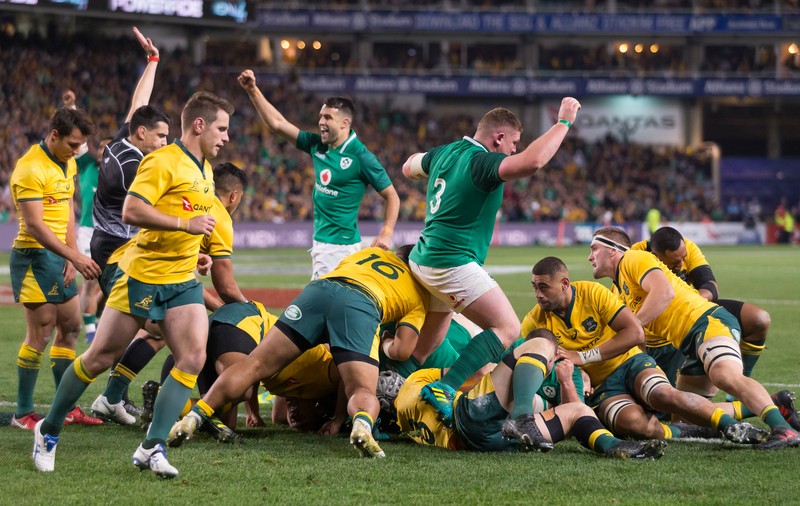 Irlanda a învins Australia (20-16), într-un meci test de rugby disputat la Sydney