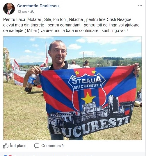 Mesajul lui Tică Dănilescu