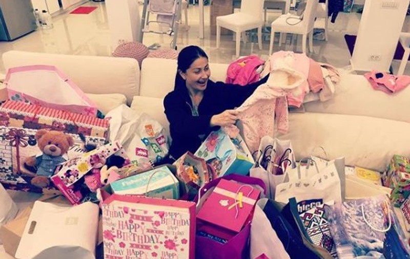 Prima imagine cu Gabriela Cristea pe patul de spital, înainte să nască: "Mai e puțin"