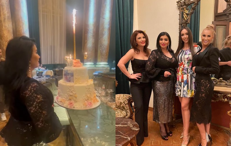 Petrecerea de lux a Adrianei Bahmuțeanu. A împlinit 49 de ani, iar Anamaria Prodan a sărbătorit-o în restaurantul iubitului