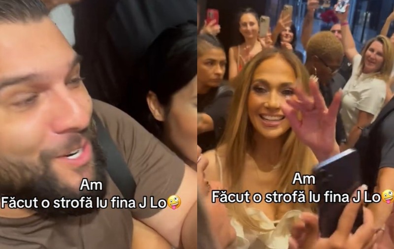 Reacția lui Jennifer Lopez, după ce un cântăreț din România i-a dedicat o strofă. Videoclipul, devenit viral