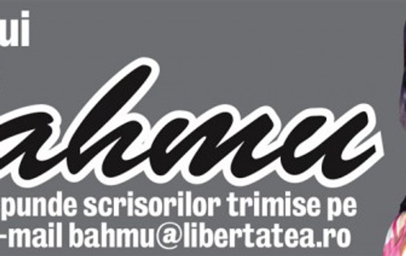 Scrie-i lui Bahmu | "Mi-e teamă să nu divorteze"