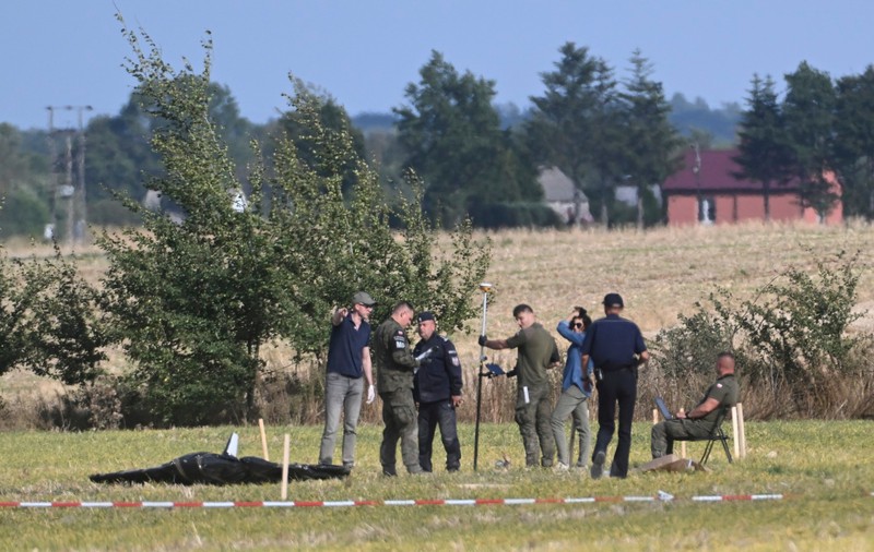 Resturi de rachetă găsite în Polonia, la peste o săptămână după ce drone rusești au pătruns în spațiul aerian