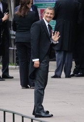 Bear Grylls, la funeraliile de stat ale reginei Elisabeta a II-a, la Westminster Abbey. Foto: Profimedia