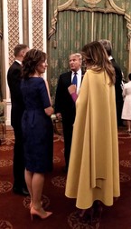 Președinții Klaus Iohannis și Donald Trump, împreună cu soțiile (Sursă: Administrația Prezidențială)