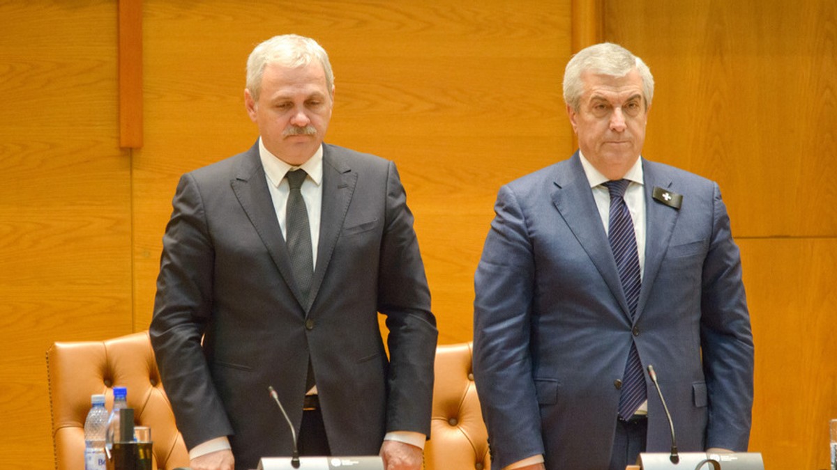 dragnea si tariceanu, liderii Puterii