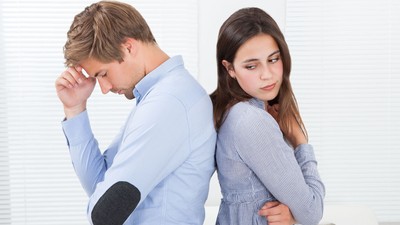 cuplu certat, cuplu suparat