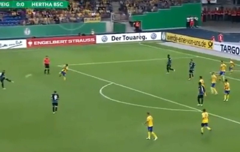 Gol fabulos în Cupa Germaniei. Nu are voie să lipsească de pe lista reușitelor care vor fi nominalizate pentru ”Trofeul Pușkaș” | VIDEO