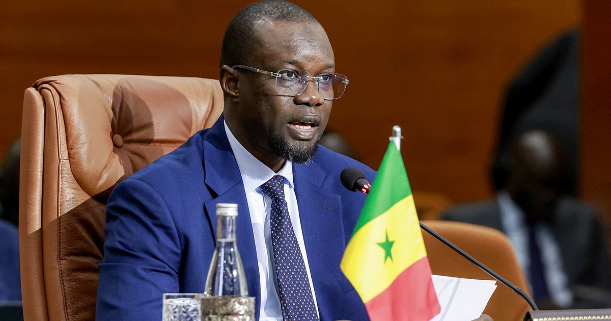 Premierul senagalez Ousmane Sonko Foto: Profimedia