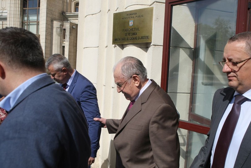 Ion Iliescu, la Parchet, în 2008