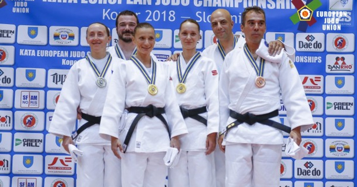 România a cucerit patru medalii la Campionatele Europene de judo kata