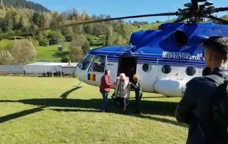 Elicopterul cu Dăncilă și trei miniștri s-a rătăcit în județul Neamț