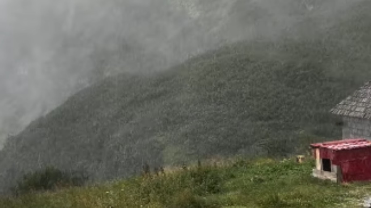 Ninsoarea din Pietrosul Rodnei, Maramureș