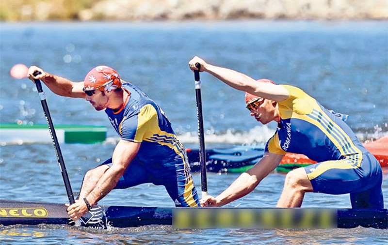 Au luat argintul! Victor Mihalachi şi Liviu Dumitrescu au devenit ieri vicecampioni europeni la canoe 2