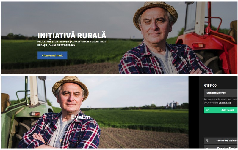PNL a lansat pentru alegeri site-ul “Reclădim România” și a vopsit în Photoshop un tractor din Germania ca să ilustreze relansarea agriculturii românești “prin noi înșine”!