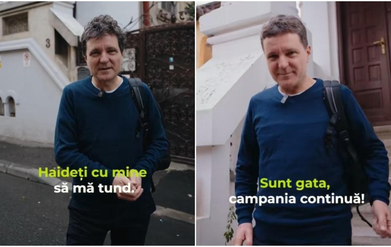 Cum se tunde Nicușor Dan, criticat în trecut pentru aspectul său | VIDEO