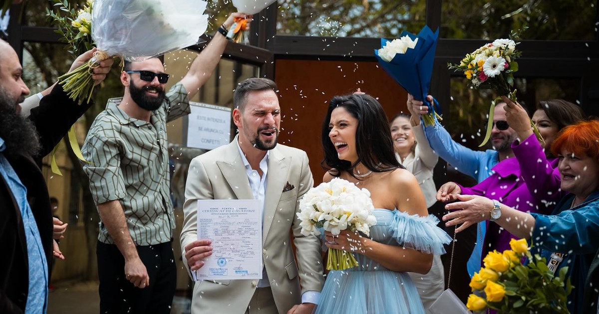 Vlad Gherman și Oana Moșneagu s-au căsătorit