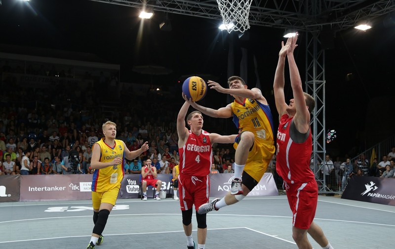 Naționala de baschet 3x3 juniori, în sferturile de finală la Europene