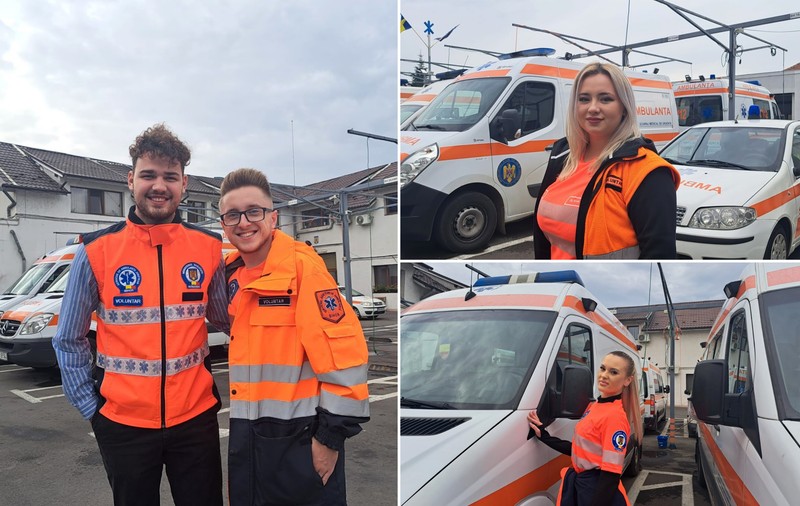 REPORTAJ. Acel moment în care „toți părinții te întreabă ce vrei să faci”. Patru tineri din vestul României explică de ce au vrut să fie voluntari la Ambulanță