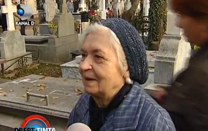 Bătrâna este sora lui Iurie Darie