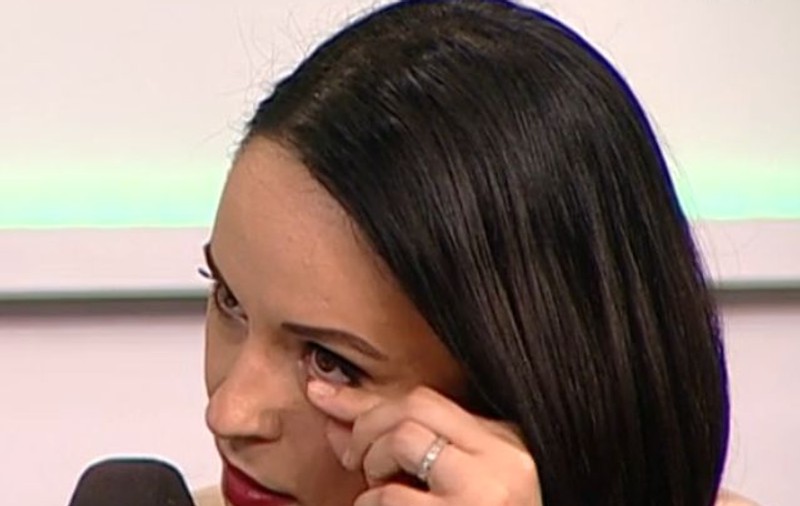 Andreea Marin, cu ochii în lacrimi la TV: "E un subiect sensibil şi emoţionant pentru mine"