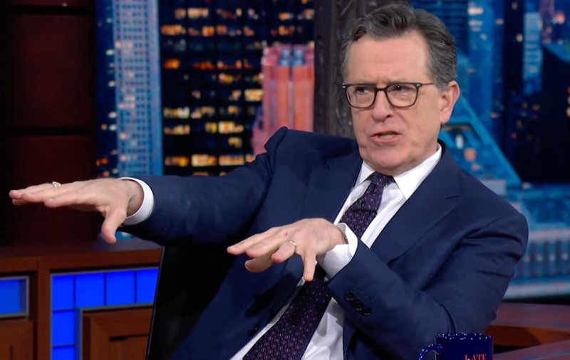 Comediantul Stephen Colbert a găzduit ultima sa emisiune „The Late Show”, iar Donald Trump a exultat și l-a jignit din nou: „Slavă Domnului!”