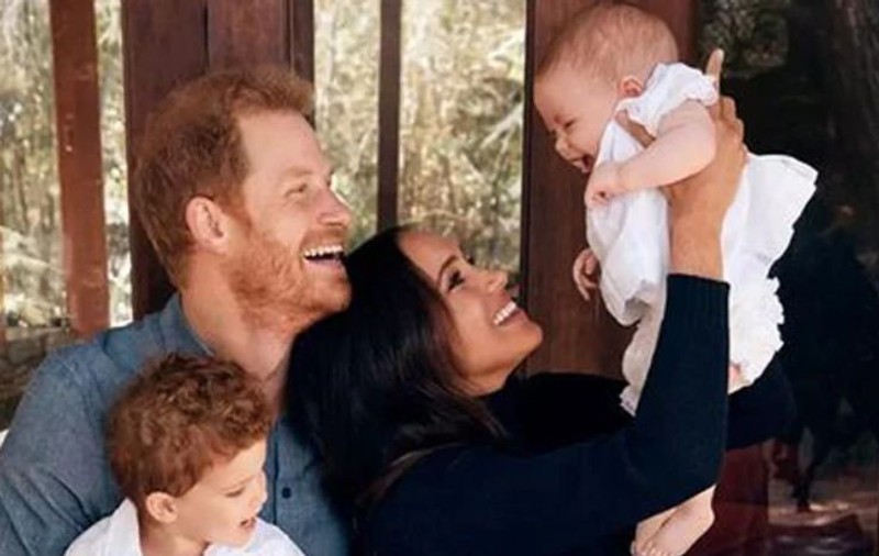 Prima imagine cu fiica prințului Harry și a lui Meghan, Lilibet