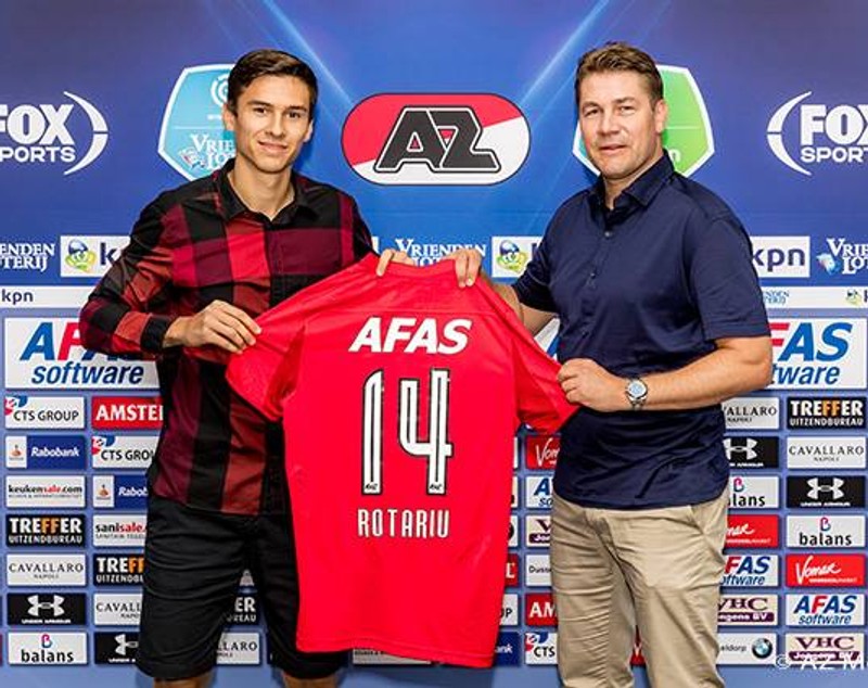 Dorin Rotariu s-a transferat la AZ Alkmaar / VIDEO