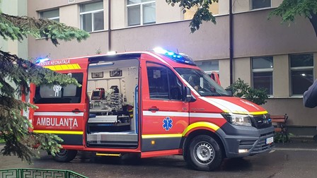 Salvarea de 300.000 de euro, un salon de terapie intensivă neonatală pe roți