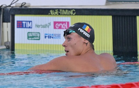 Marele secret al lui David Popovici! Cum a scăpat de depresie după ce a câștigat aurul olimpic: „Am făcut terapie!”