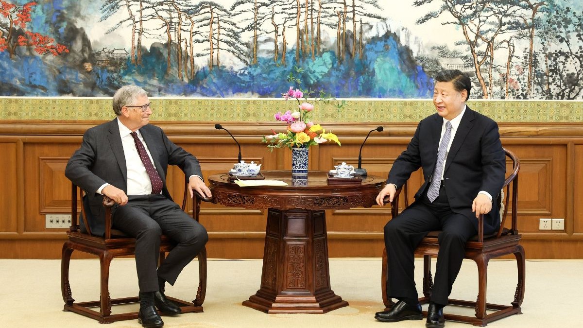 Cofondatorul MicrosoftBill Gates s-a întâlnit cu președintele chinez Xi Jinping la Beijing, vineri, 16 iunie 2023