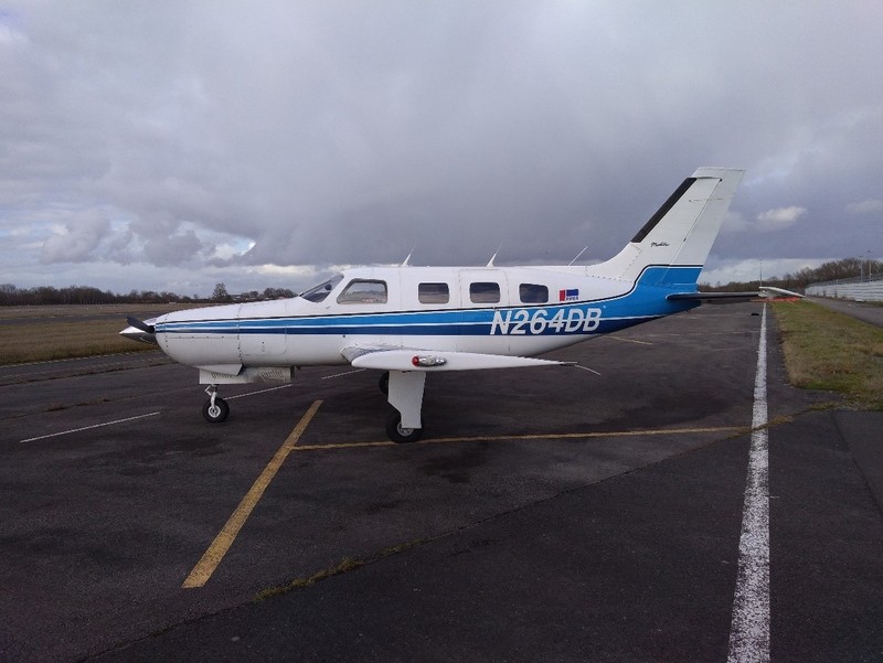 epa07396850 A undated handout photo made available by the Air Accidents Investigation Branch in UK, showing the Piper Malibu aircraft with registration number N264DB that the late former Nantes player Emiliano Sala was travelling in when the plane crashed, killing all on-board seen at a undisclosed location. Argentinian English Premier League Cardiff City soccer player Emiliano Sala went missing on 21 January after a light aircraft he was travelling in from Nantes in France to Cardiff disappeared over the English Channel. Sala had recently signed for Cardiff City from French club Nantes. The Piper Malibu lost contact off Alderney in the Channel Islands on the evening of 21 January 2019. The Air Accidents Investigations Branch (AAIB) on 25 February 2019 released new images of the plane and its underwater wreckage as part of their interim report to the accident. EPA-EFE/Air Accidents Investigation Branch HANDOUT HANDOUT EDITORIAL USE ONLY/NO SALES