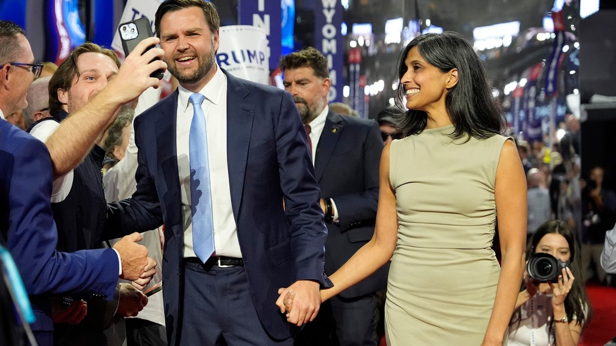 JD Vance și soția sa, Usha Vance. Foto: Profimedia