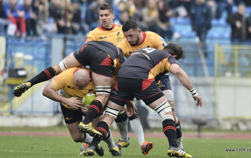 ”Stejarii” au zdrobit Germania, în Cupa Europeană la rugby. Tonița s-a retras cu eseu