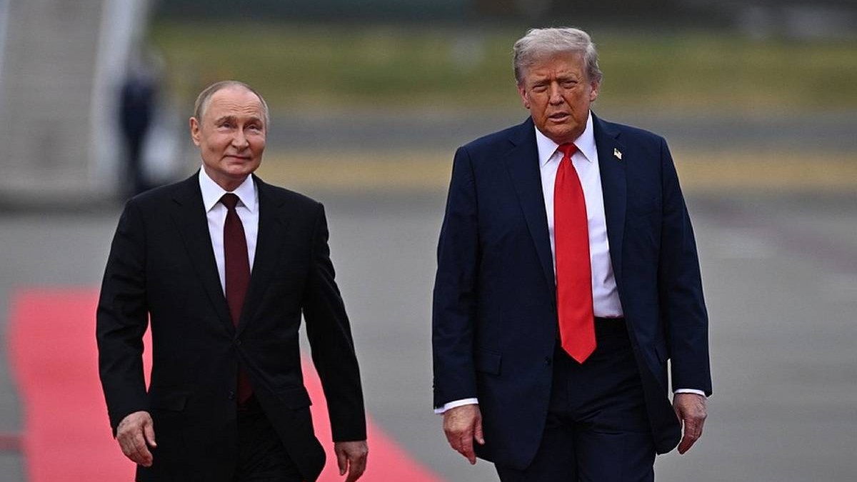 Vladimir Putin și Donald Trump în Alaska
