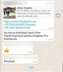 Membrii Pro România sunt îndemnați să share-uiască postarea lui Țuțuianu