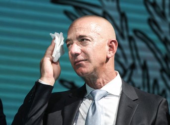 CEO Amazon, Jeff Bezos Foto:. Elif Ozturk / Anadolu Agency/ABACAPRESS.COM