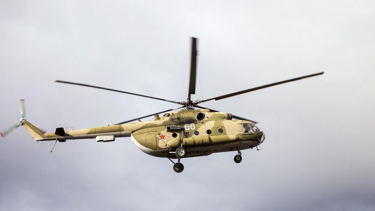 Elicopter rusesc Mi-8.