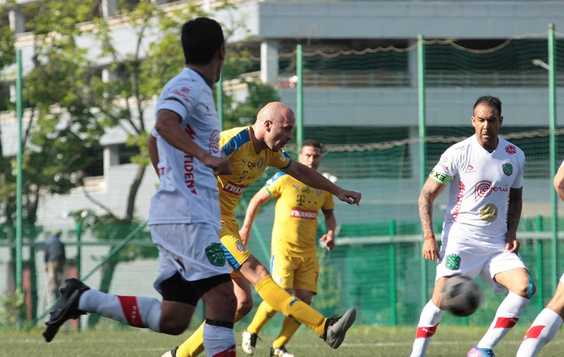 Naționala României a surclasat Peru la debutul la Campionatul Mondial al Artiștilor 2018, de la Moscova / FOTO&VIDEO